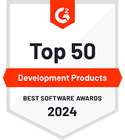 G2 Top 50 Development Products Best Software Awards 2024