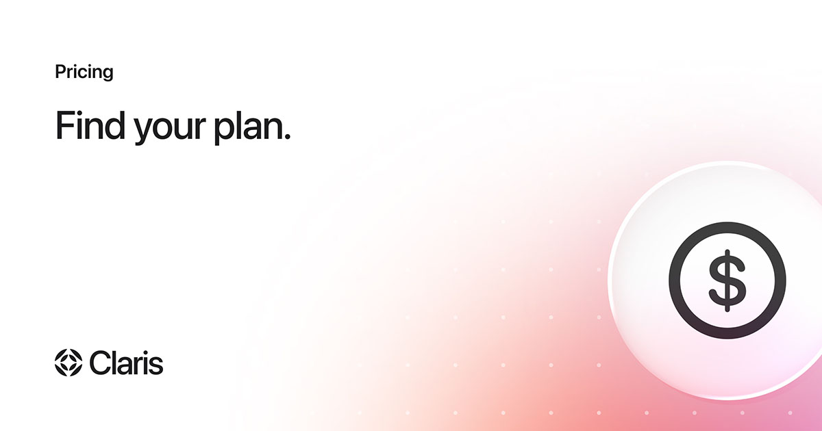 Claris platform licensing for cloud hosting | claris.com
