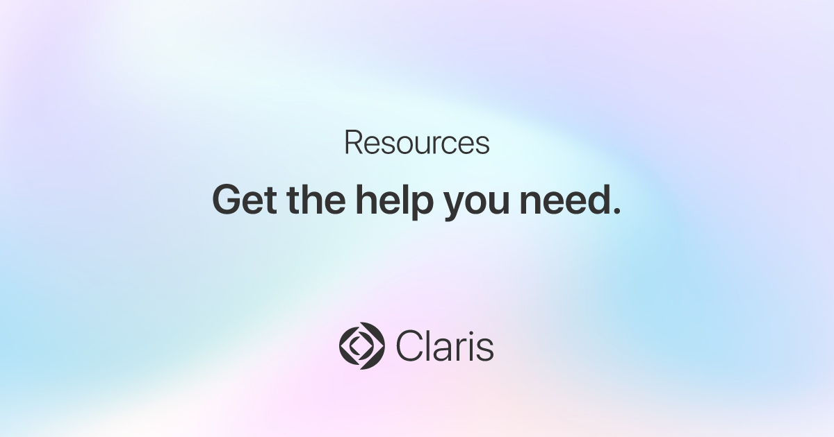Developer Resources Low code Development Tools — Claris