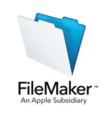 FileMaker stacked logo with trademark symbol